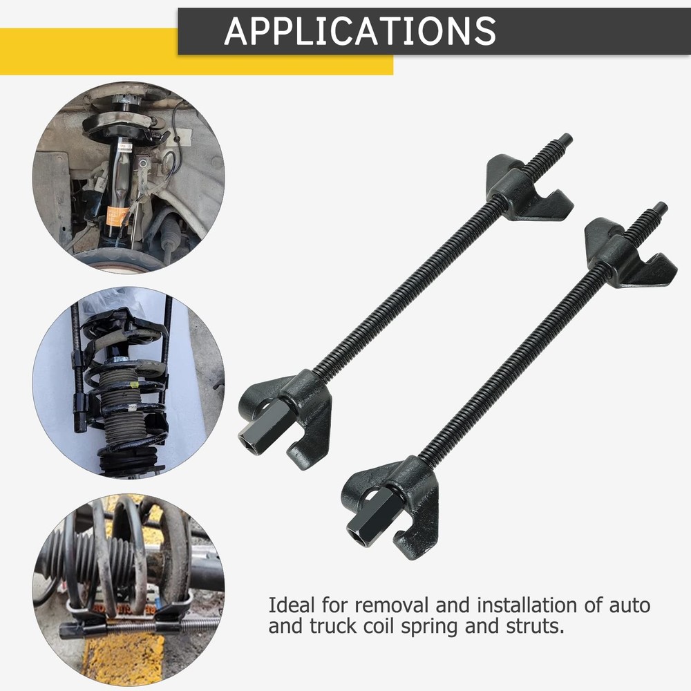 Acymner 14" Coil Spring Compressor Strut Remover Installer Tool | 2PCS Heavy...