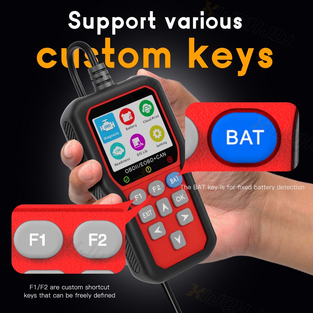 Car Key Programmer Tool For INFINITI Chip Pin Reader Coding OBD2 Diagnostic