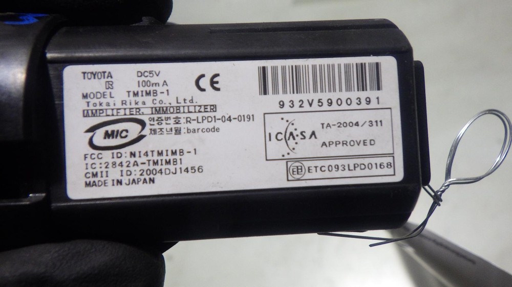 07 LEXUS IS250 Ignition Push Button Start Switch