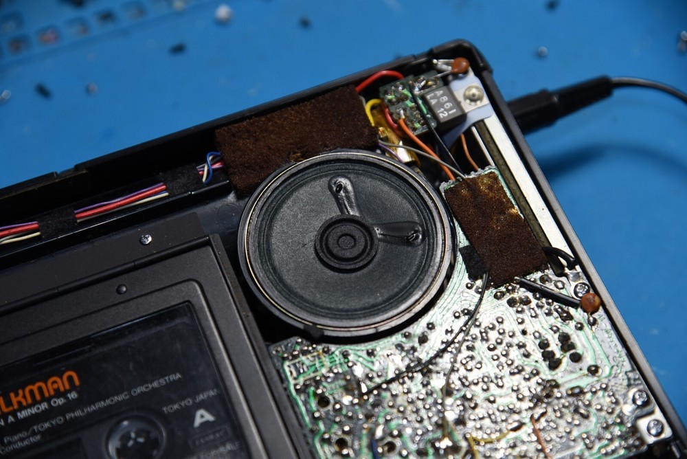 Replacement speaker For SONY  TC-D5M TC-D5PRO ll Cassette Player Recorder