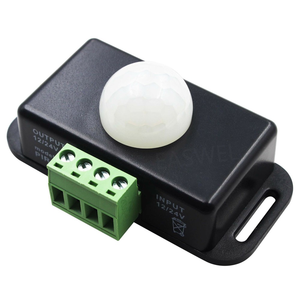 DC 12V-24V 8A Automatic Infrared PIR Motion Sensor Switch For LED Light NEW