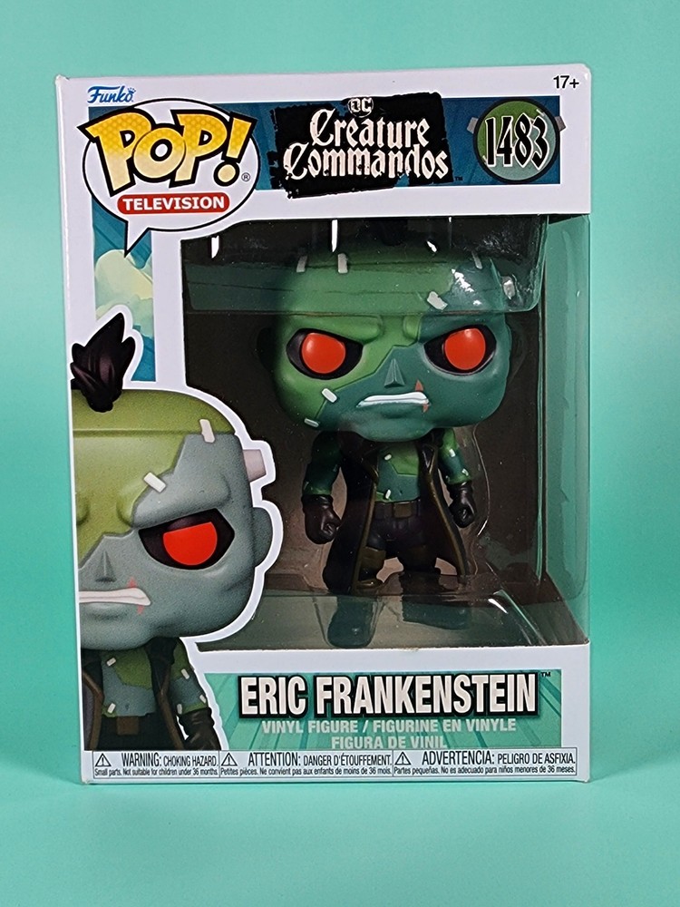 Funko 1483 Eric Frankenstein Creature Commandos DC HBO Harbour New Minor Dings