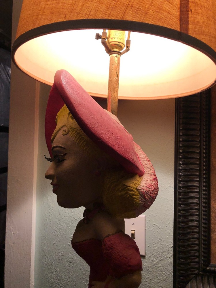 Mae West Ceramic Lamp