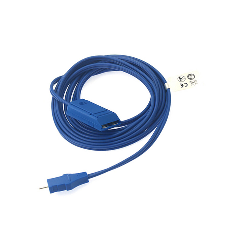 NEW REM Bipolar Plug Electrosurgical Electrode Negative Plate Connection Cable