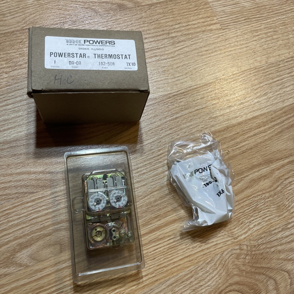 powers powerstar Thermostat 182-508 7x10 DA-DA