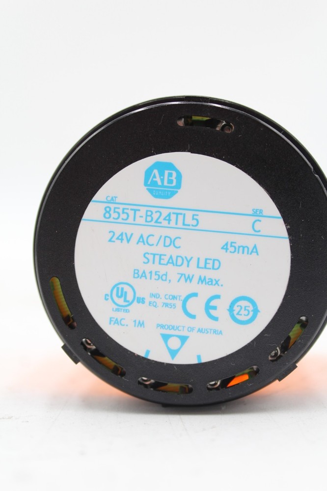 Allen-Bradley 855T-B24TL5 Amber Stack Light