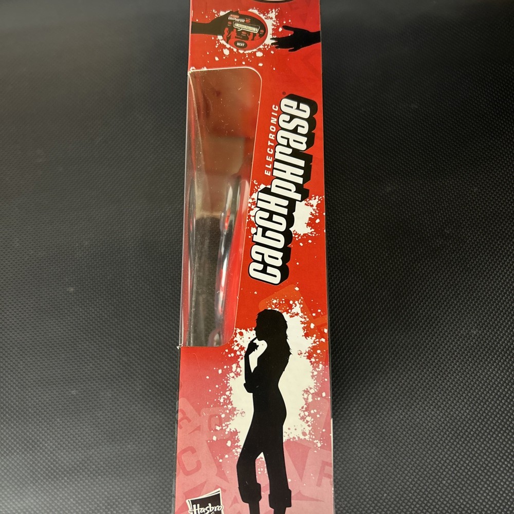 Hasbro Scrabble Electronic Catch Phrase Handheld Game - Open Box - Works Great!