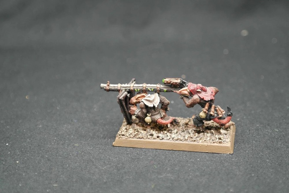 Pre-Loved Warplock Jezzails (Resin) – Skaven Snipers ref 102