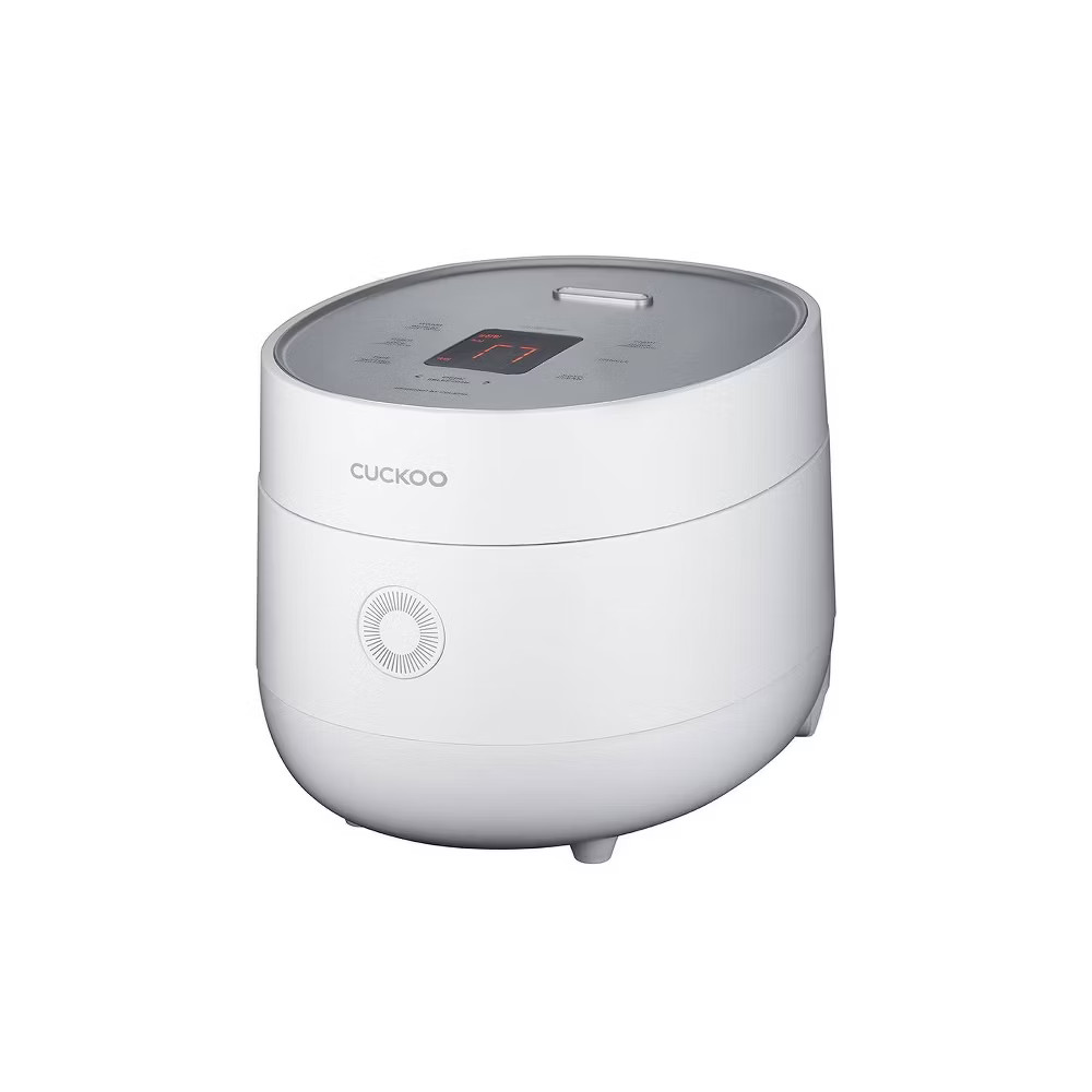 Cuckoo 3-Cup Micom Rice Cooker and Warmer White: 9 Settings, Automatic Keep
