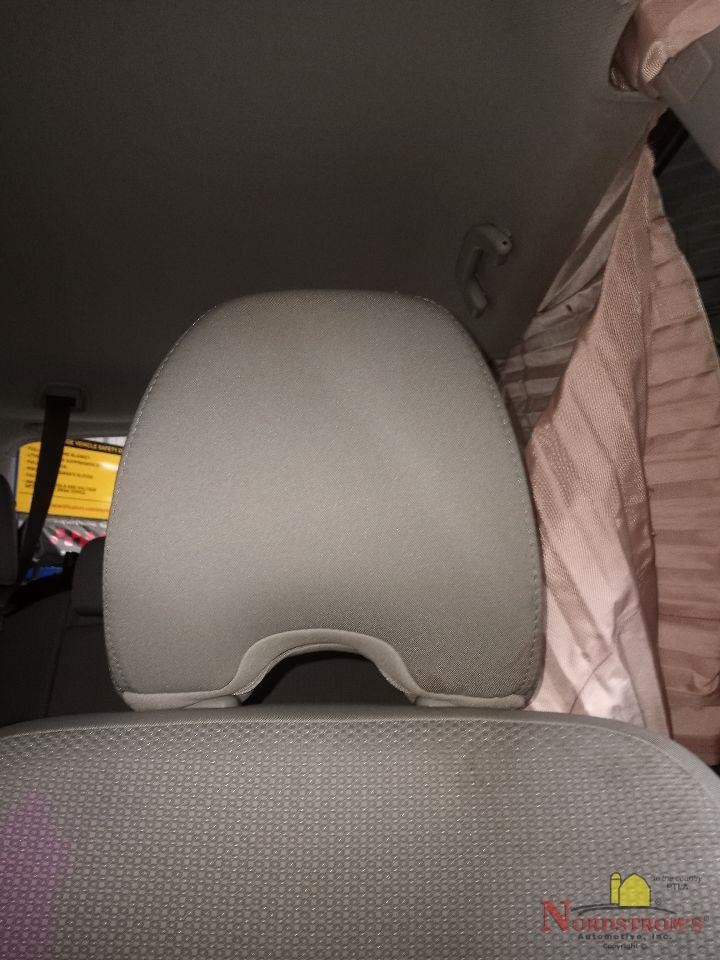 2013 Subaru Forester Driver Front Headrest Only Gray Cloth