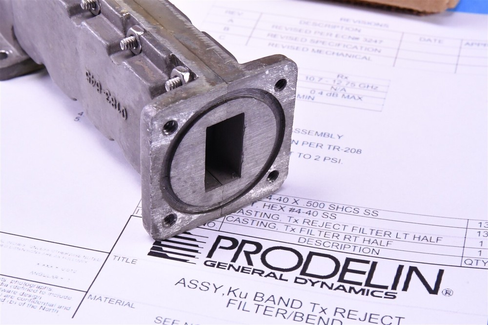Prodelin TRF Offset Transmit Rejection Filter Ku Band