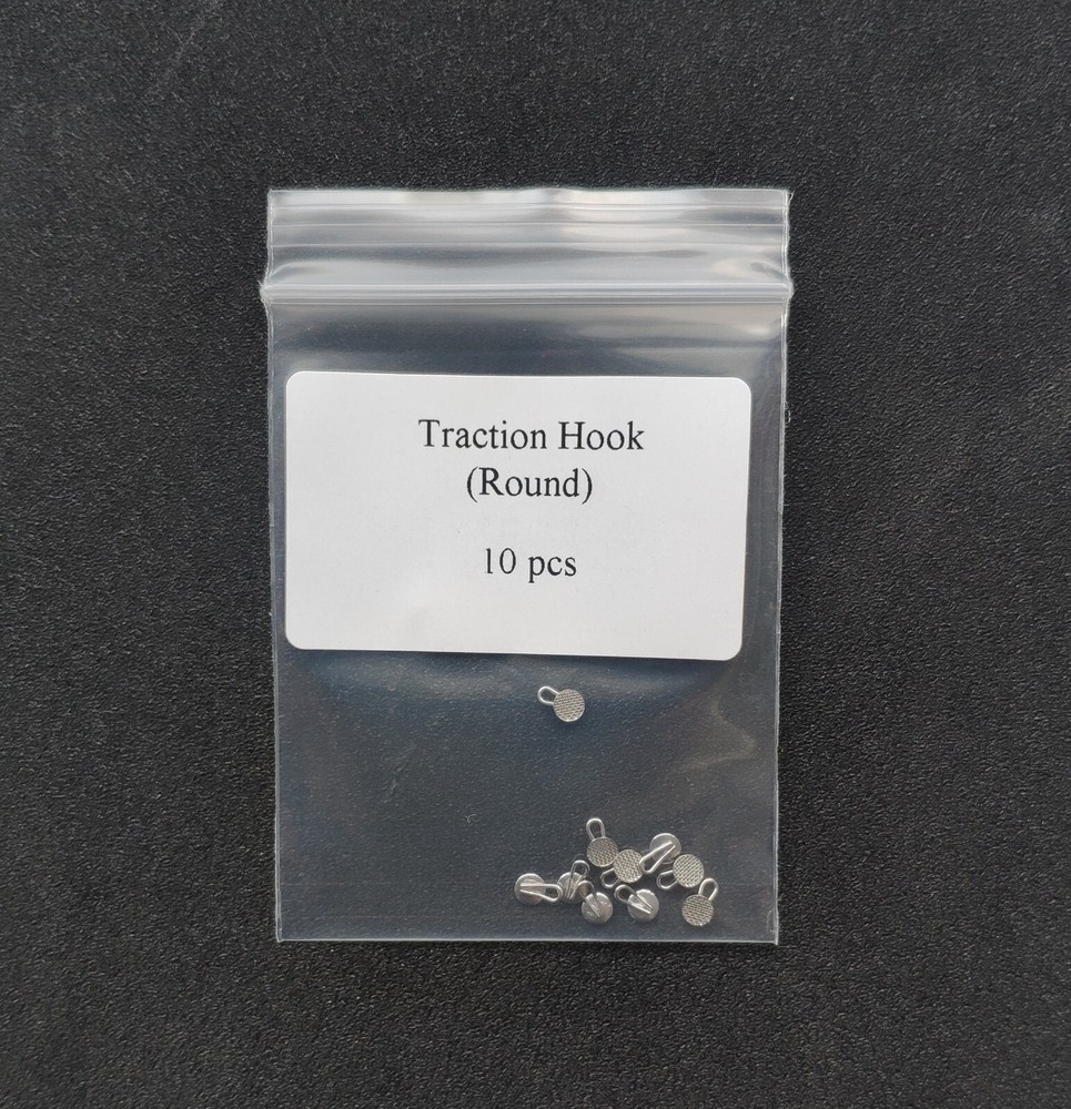 10Pcs Dental Orthodontic Brackets Traction Hooks Round/Rectangular Caplin Hook