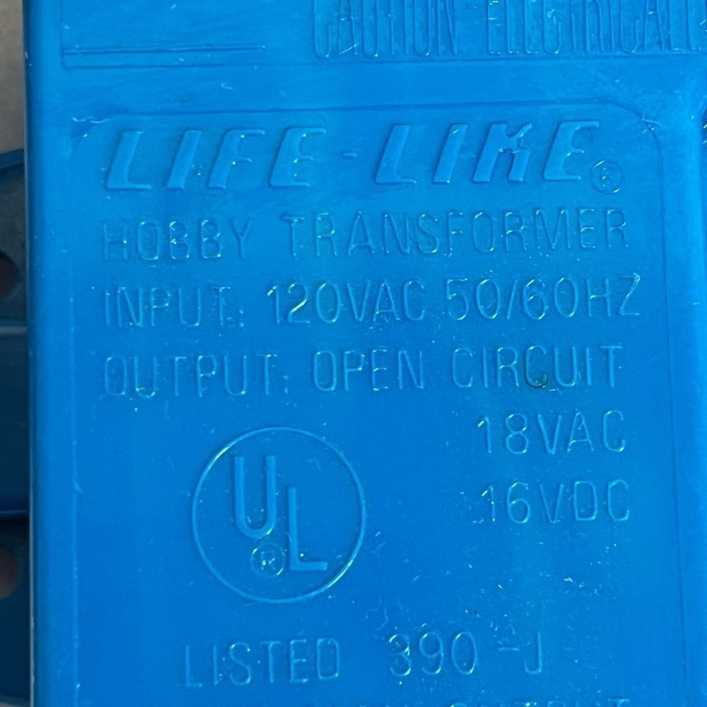 Life Like Electric Model Train Transformer Controller
