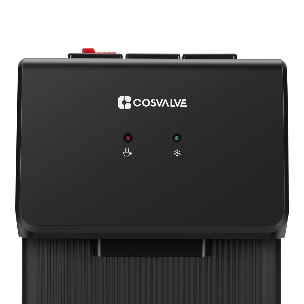 Hot/Cold Water Cooler Dispenser Freezer Top Loading Compressor Refrigeration