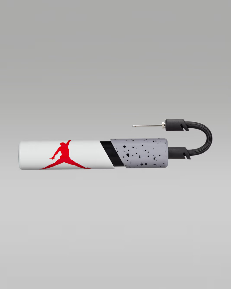 Nike Jordan Essential Ball Pump White/Cement Grey/Fire Red