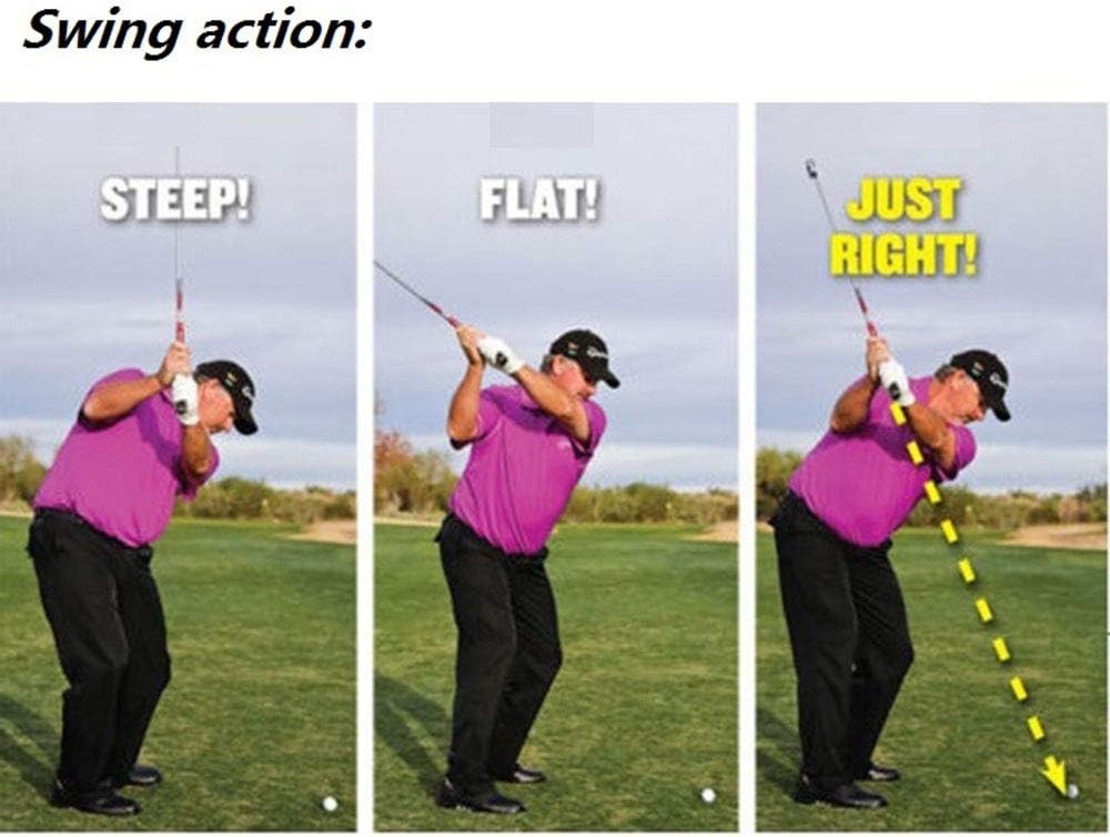 Versatile Golf Swing Plane Corrector - Laser Pointer for Precision Improvement