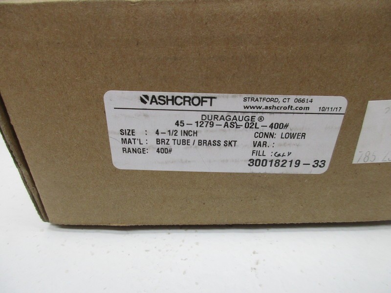 ASHCROFT 45-1279-ASL-02L-400# NSMP