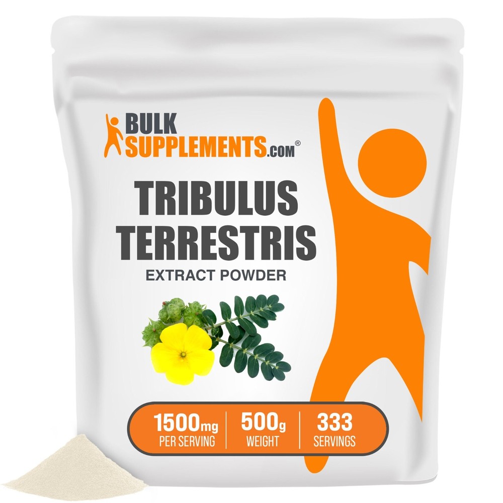 BulkSupplements Tribulus Terrestris Extract Powder - Improves Performance