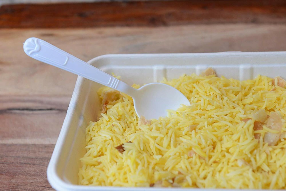 1000 Pack - Heavy Weight Plastic Spoons White