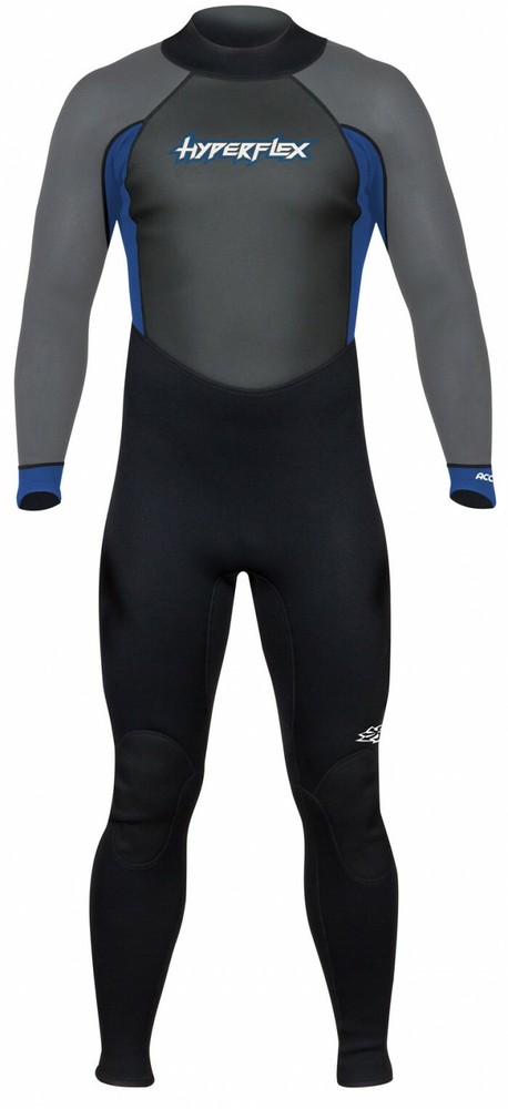 HYPERFLEX ACCESS 3/2 BZ Men's Wetsuit - Blue/Grey  Size Small  NWT LAST ONE LEFT