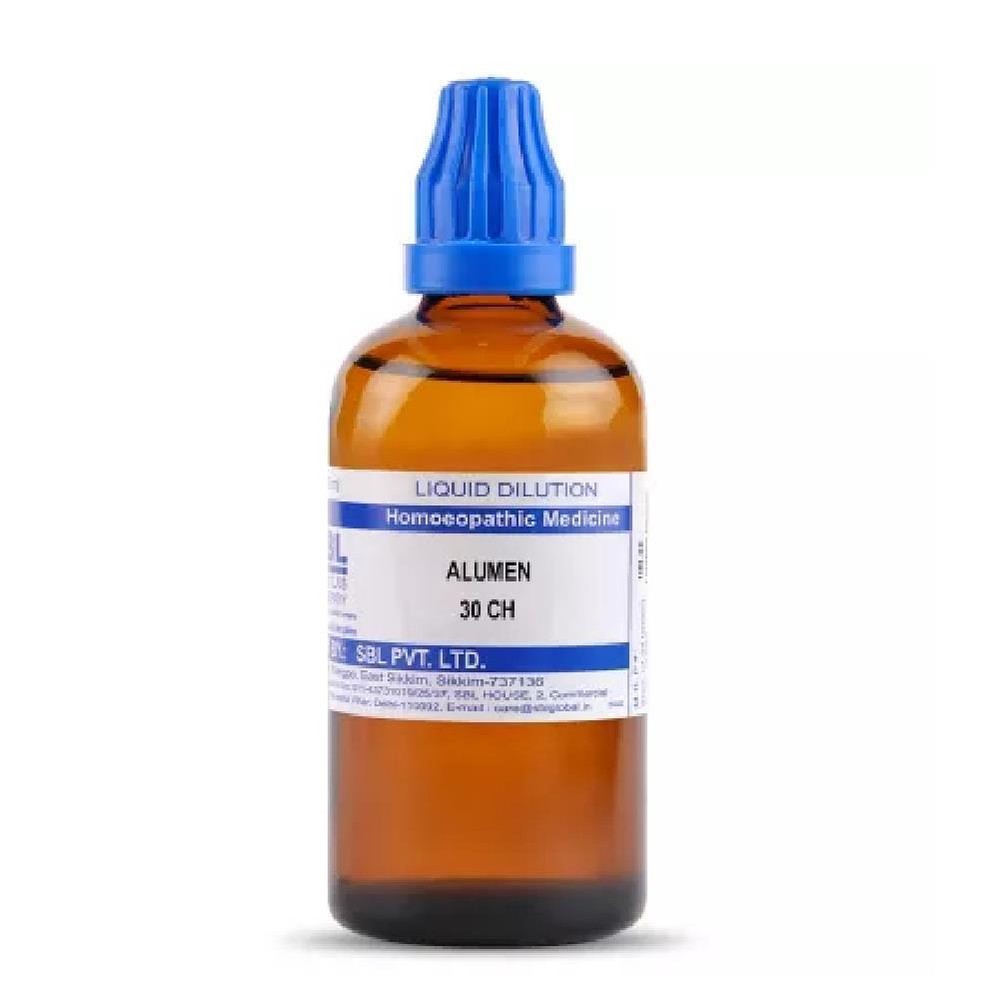 SBL Homeopathic Alumen (30 ML / 100 ML) (Select Potency)