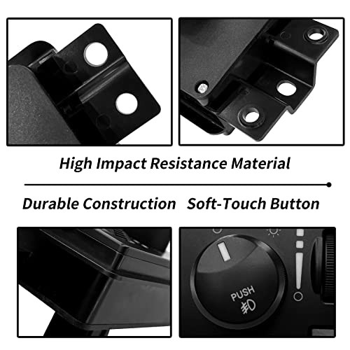 Headlight Dimmer Switch Headlamp Driving Lamp Switch | Replacement for standrad