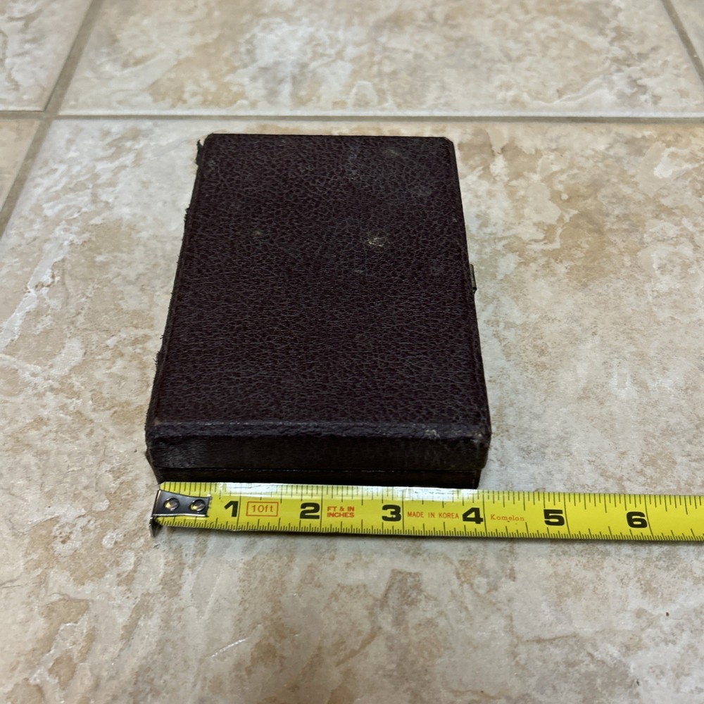 Vintage Small Travel Chess (2 Missing)