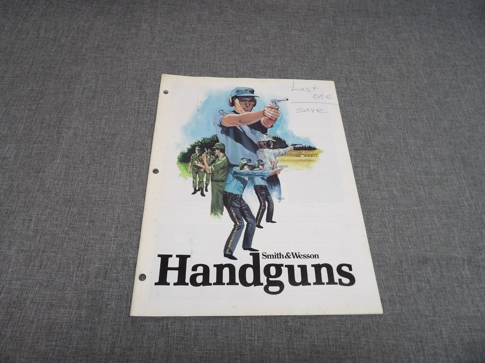 (3) Smith & Wesson Dan Wesson Gun Catalogs 1983