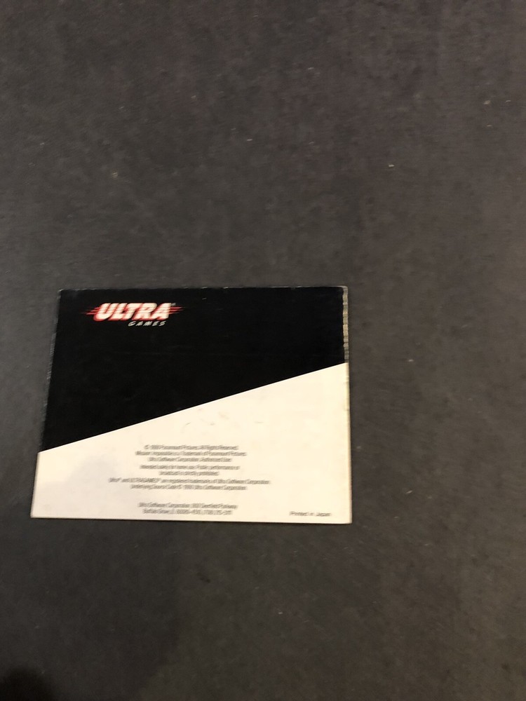 mission impossible nes manual