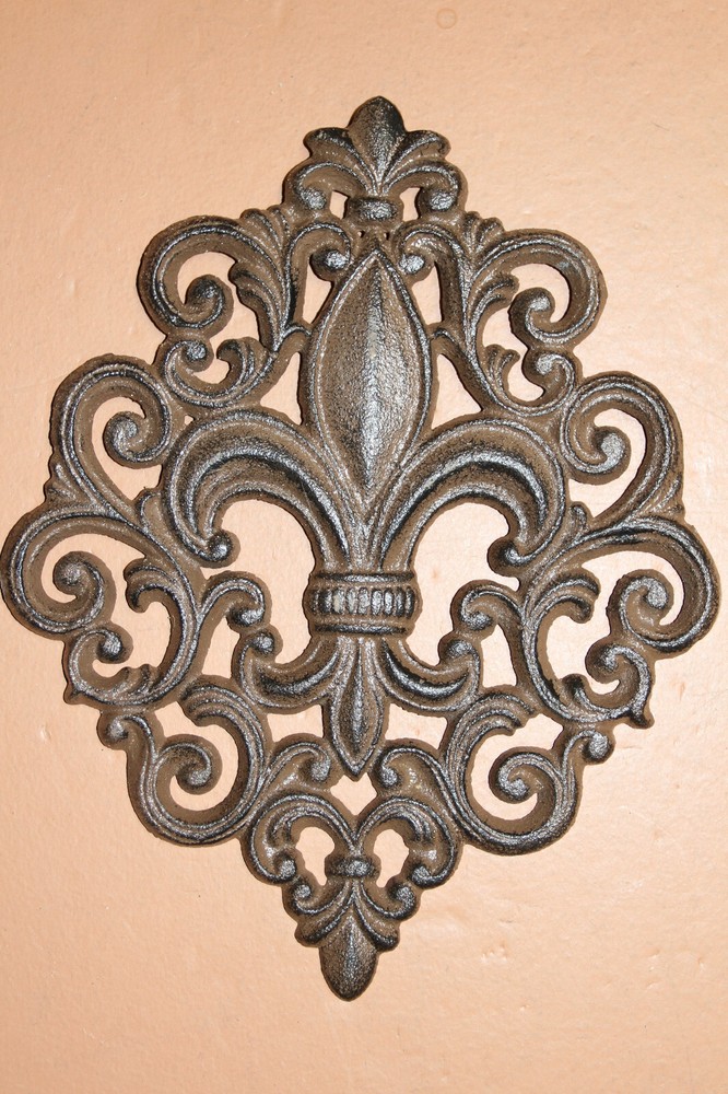 FOREST GLENN COLLCTION, Wall Decor, Fleur De Lis Plaques, Wall Crosses Com-01