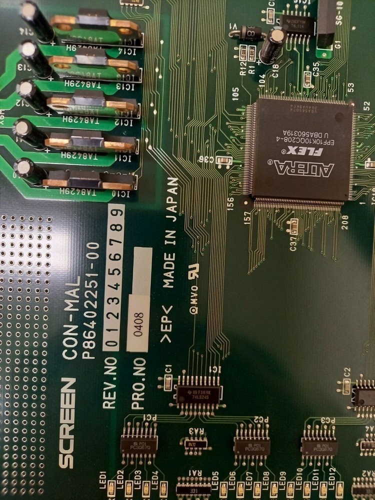 Screen CTP PT-R CON MAL PCB