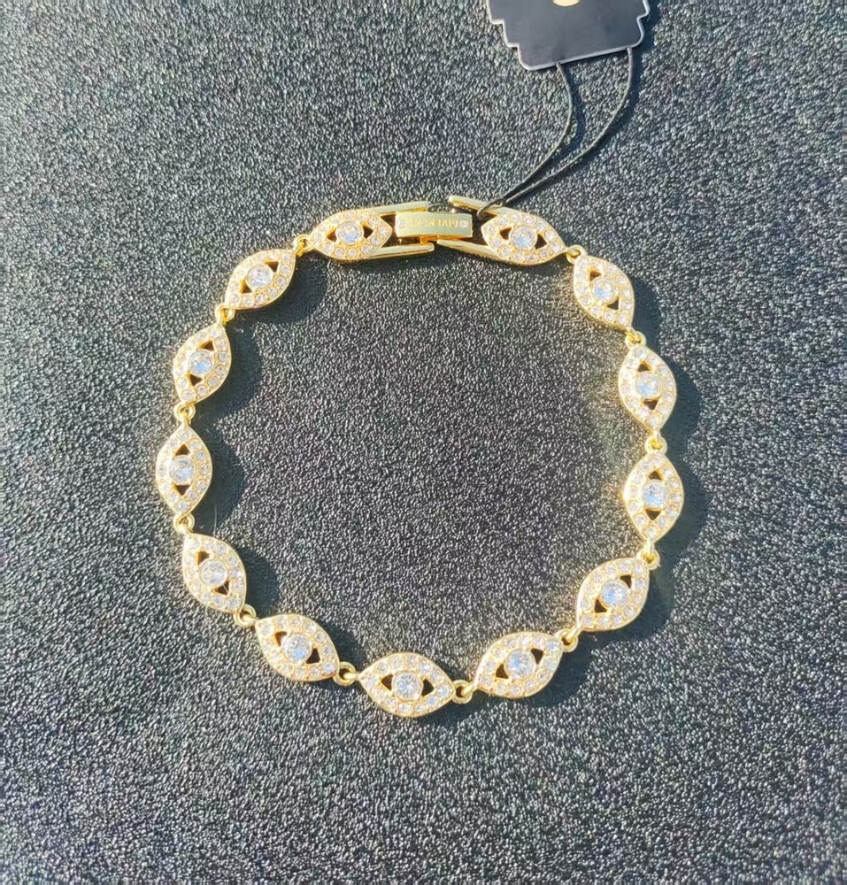 Givenchy Crystal Flex Bracelet Gold