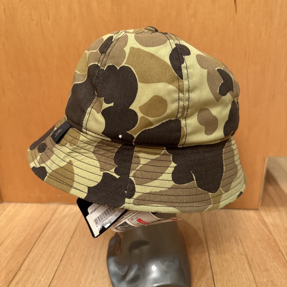 NWT Browning Duck Camo Bucket Hat Thinsulate GoreTex Size Medium Jones Cap