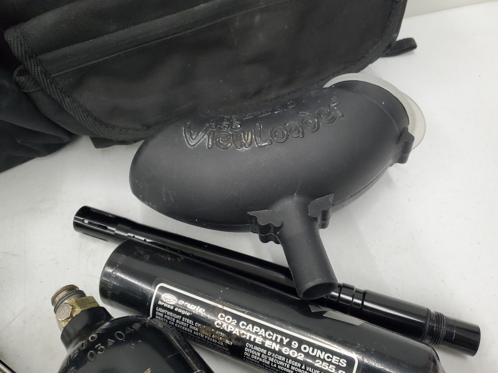 Java Spyder Compact Paintball Gun With Expansion Chamber Barrel Feeder