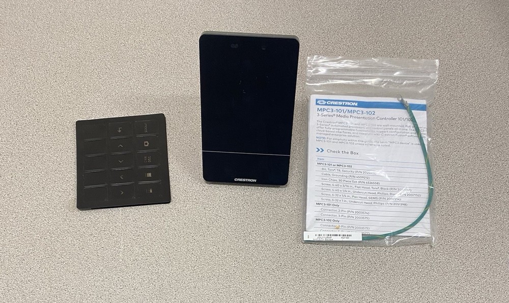 Crestron MPC3-101-B M201902001- Media Presentation Controller