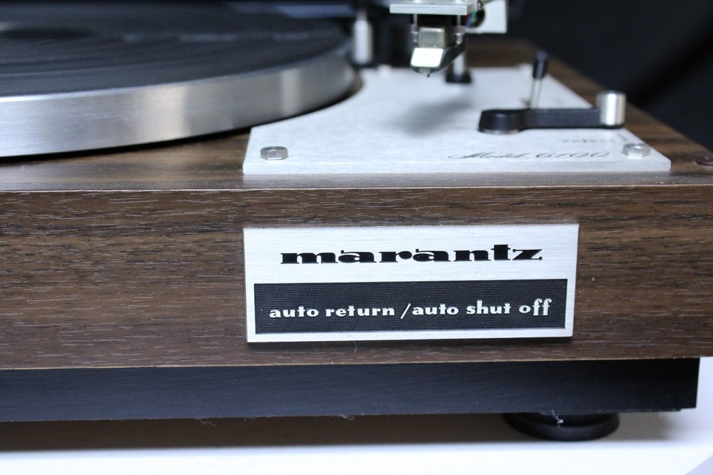 Vintage Marantz Model 6100 Belt-Drive Turntable