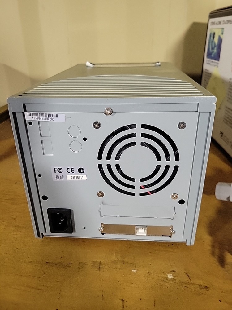 E3 WORKS Disc Clone CD Burner w/ Power & USB Cords + Box