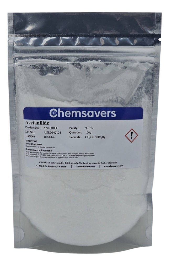 Acetanilide, 99+%, 100g