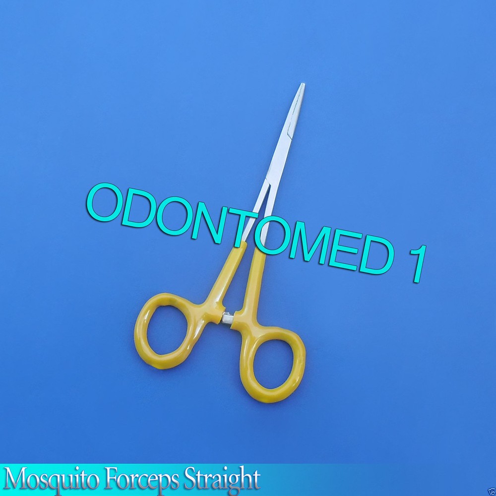 Mosquito Forceps Straight 5" Yellow Dep Instruments