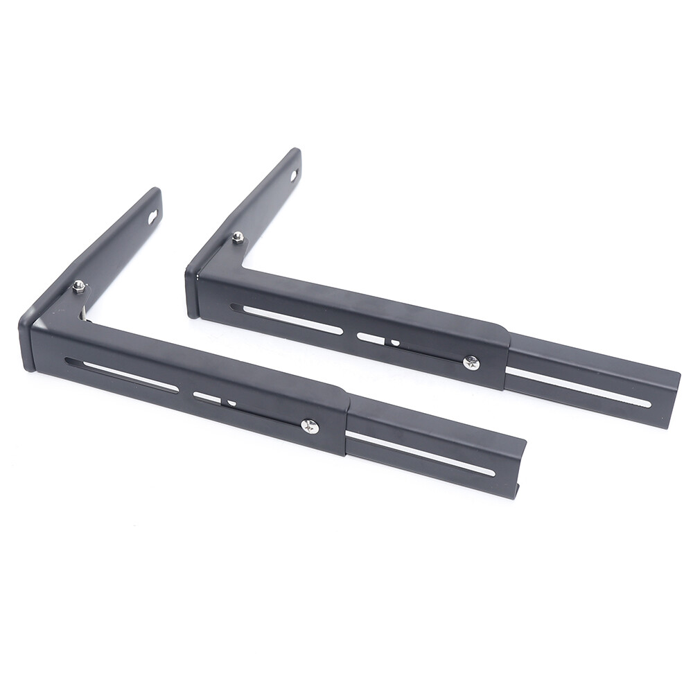 2PCS Foldable Stretch Oven Rack Microwave Oven Stand Kitchen Wall Mount Rack