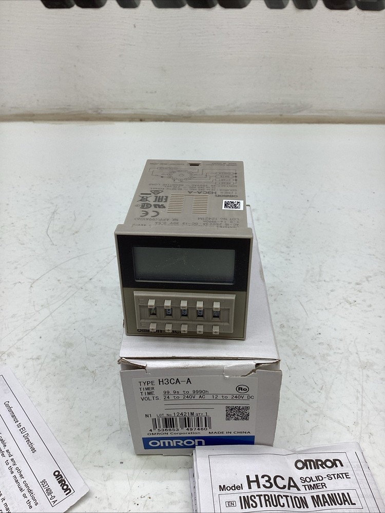 Omron Solid State Timer HC3A-A NIB