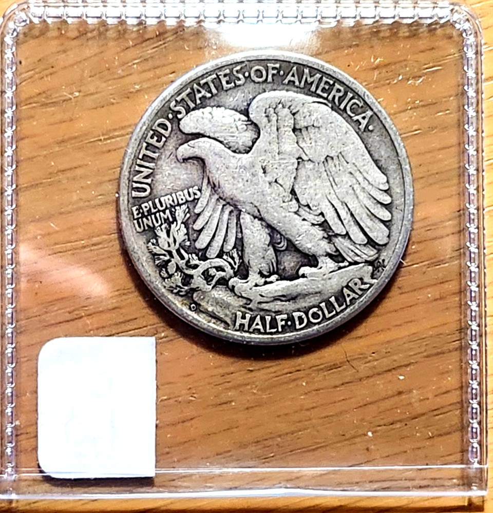 90% SILVER 39 D WALKING LIBERTY HALF