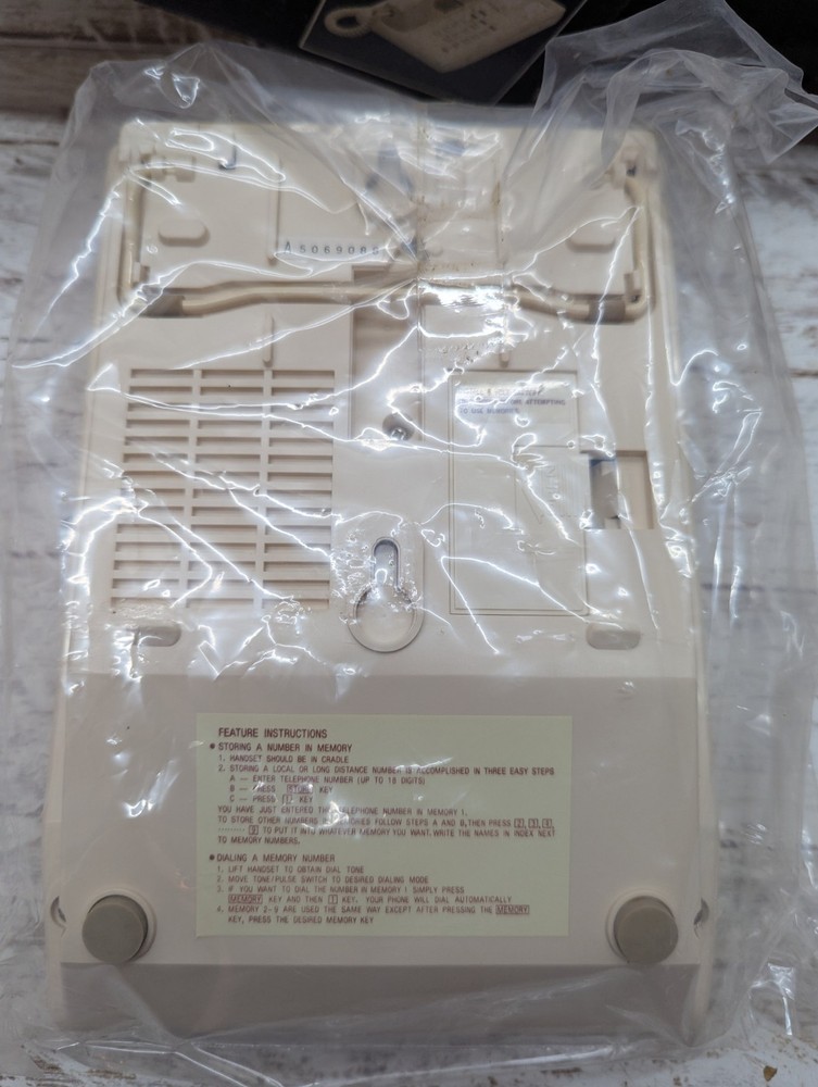 Technico vintage talaphone TT-201 open box 10 number memory