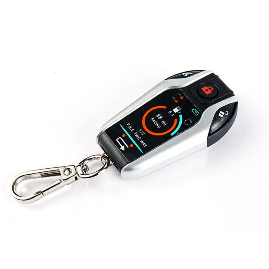 Motorcycle Alarm Anti-Theft Security System Vibration Alarm Remote Engine Start