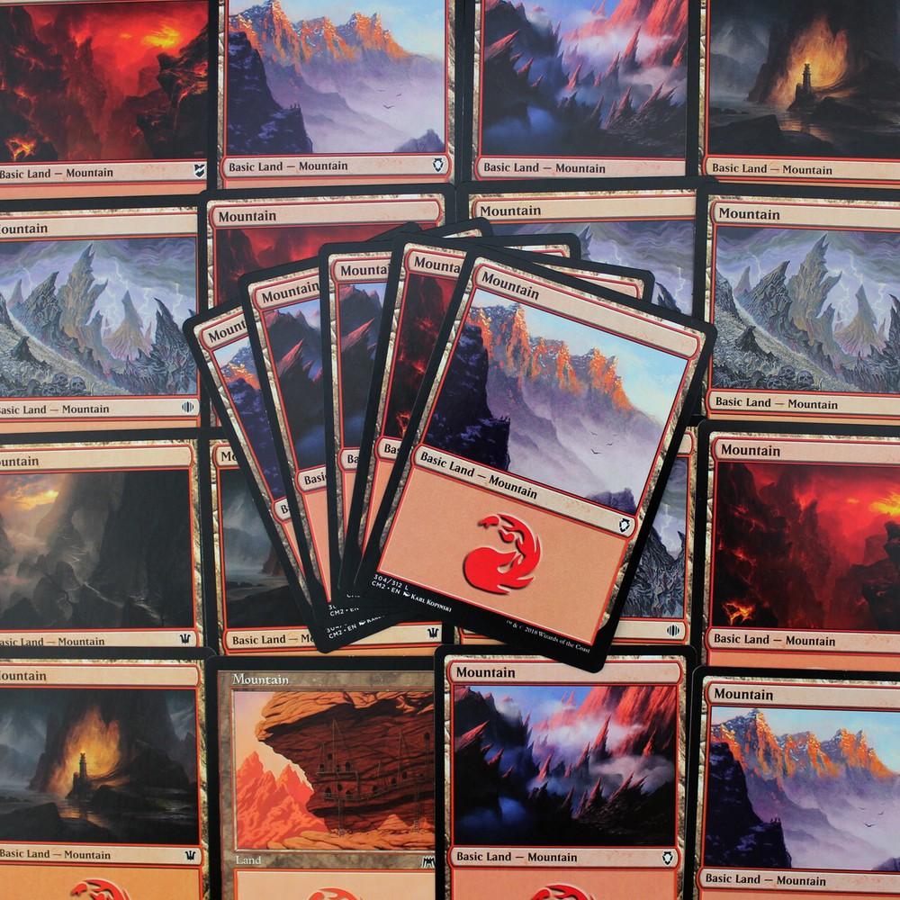 MTG Basic Lands  - Mountain Lot - You Pick
