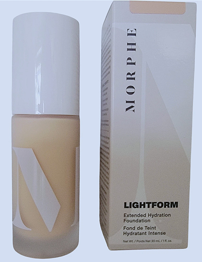Morphe Lightform Extended Hydration Foundation ~ Light/Med 07W (Golden) 30ml NIB