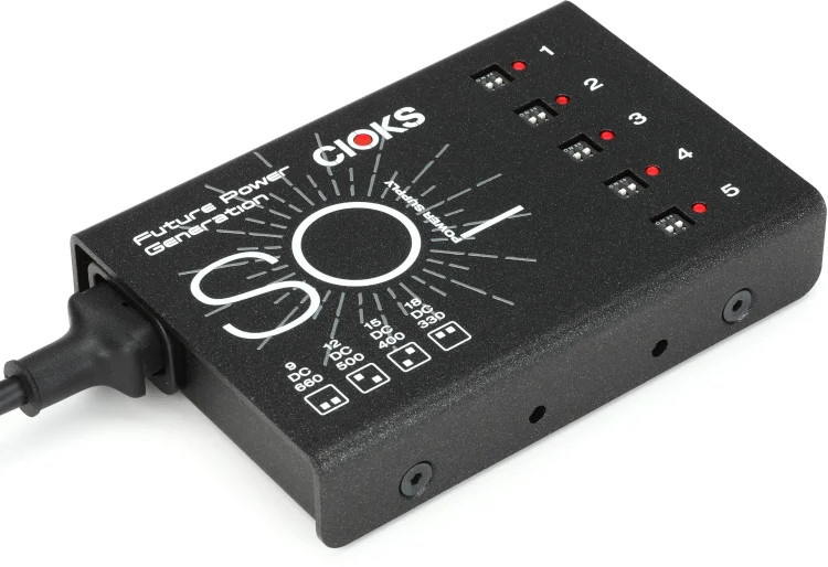 CIOKS SOL Pedal Power Supply - Black