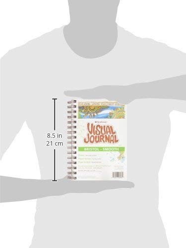 Strathmore Visual Journal Bristol Smooth 5.5X8-28 Sheets -460