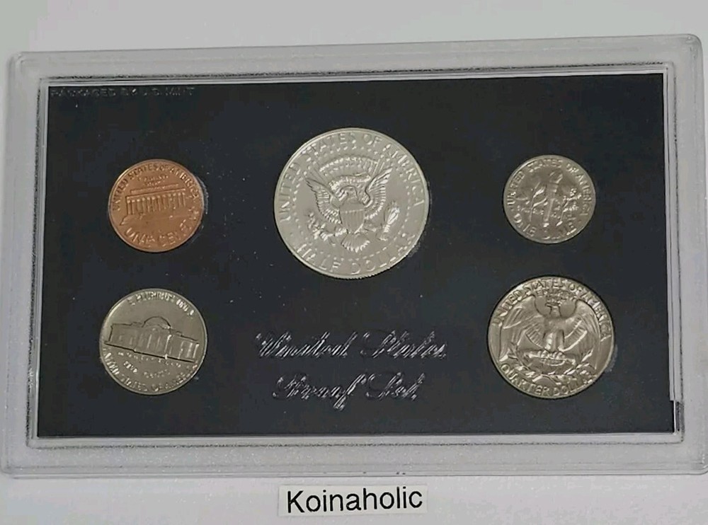 1970 S SILVER Proof Set, OGP Packaging, Clean Box, Pulled From Storage, Fast 🚢