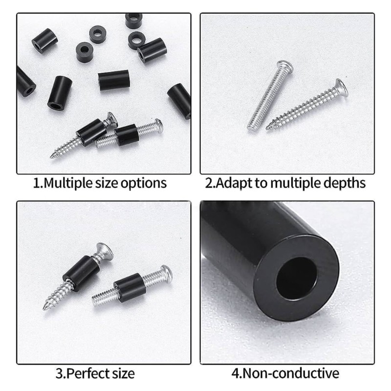 Hot Bed Leveling Column Silicone Solid Spacer Platform Leveler for 3D Printers